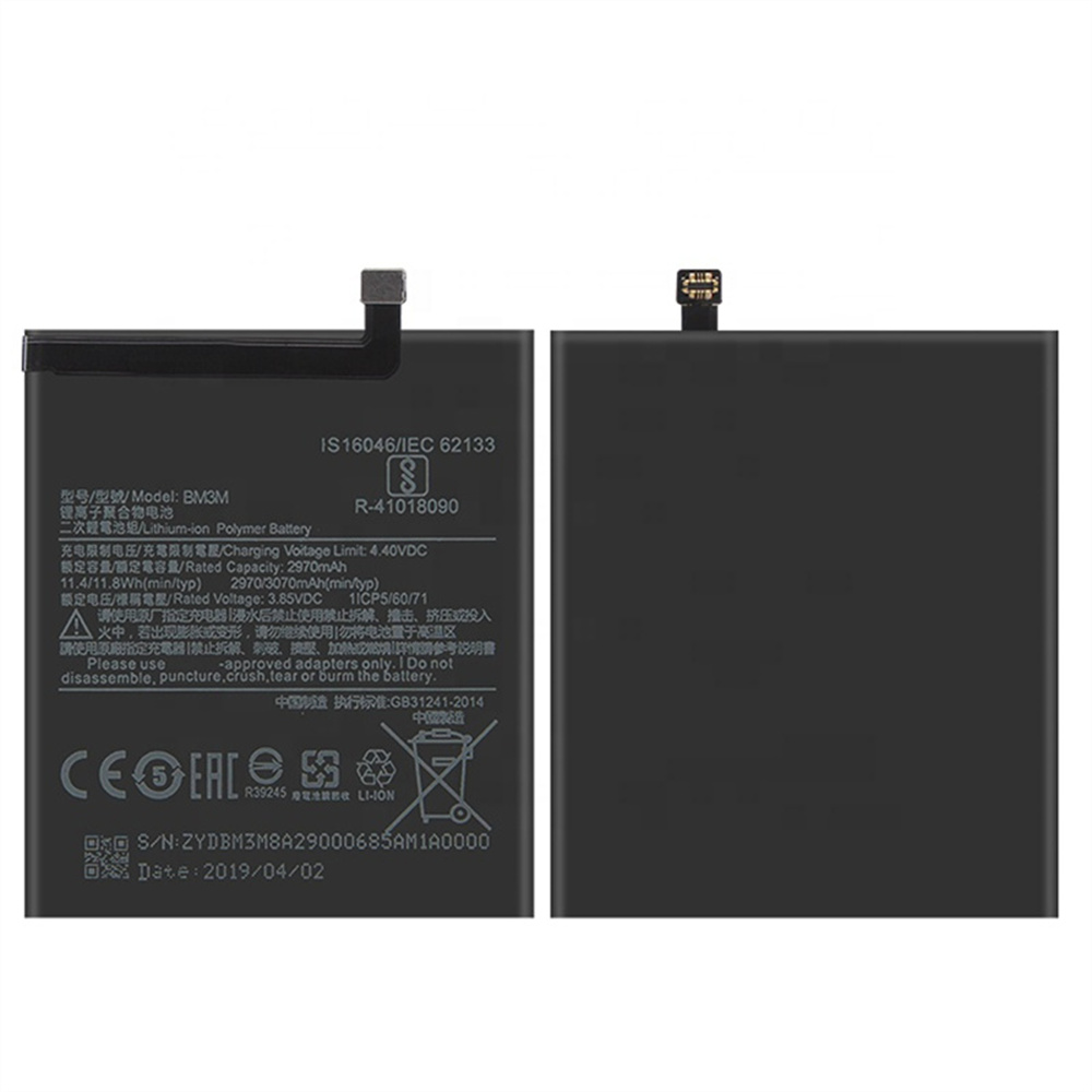 Bateria da venda quente do preço da fábrica Batteria BM3M 2970mAh para a bateria de Xiaomi 9 SE