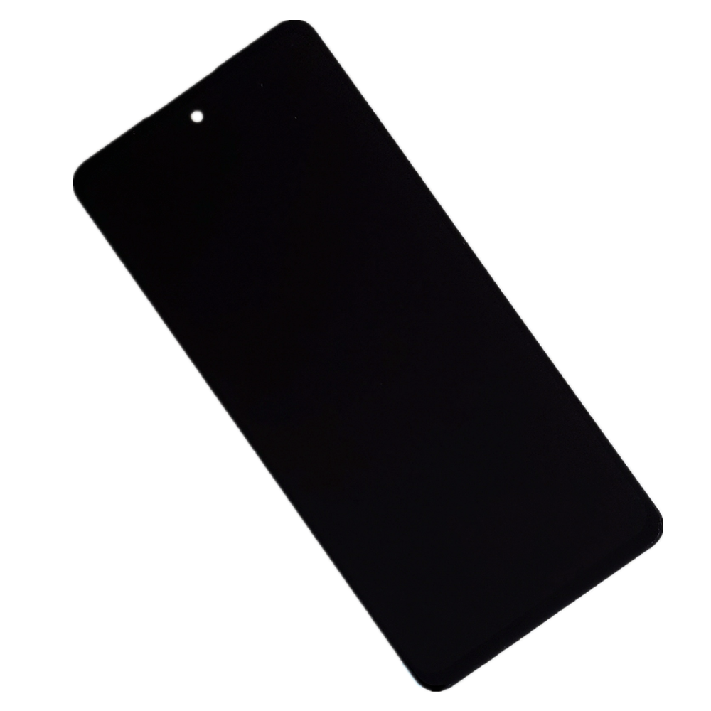 ASSEMBLAGE D'ÉCRAN ÉTÉRIEUR LCD LCD PHOTO PÉRIODE D'UTILISATEUR AVEC CADRE POUR LG Q92 LCD NOIR