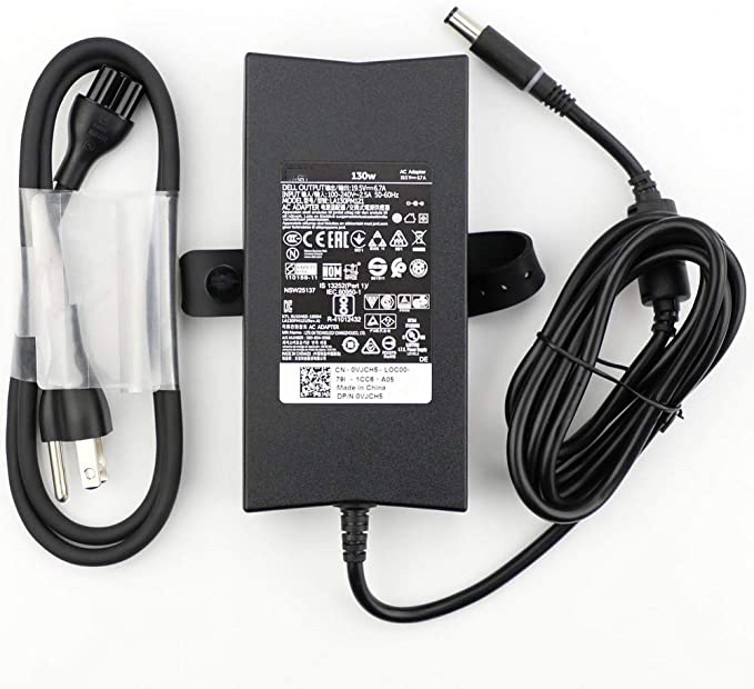 对于戴尔130W WAT PA-4E AC DC 19.5V 6.7a电源适配器电池充电器砖