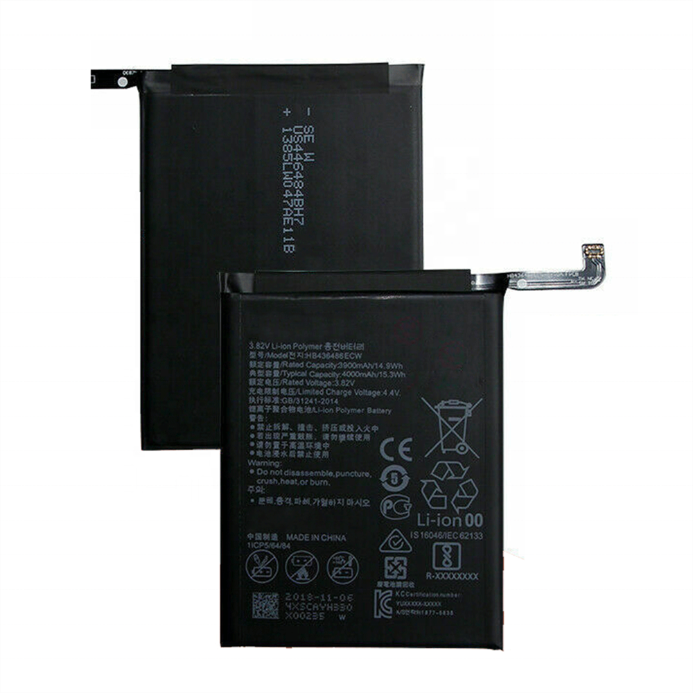 Para Huawei P20 Pro Teléfono Móvil Batería Pieza de Reemplazo 3.8V 4000mAh HB436486ECW
