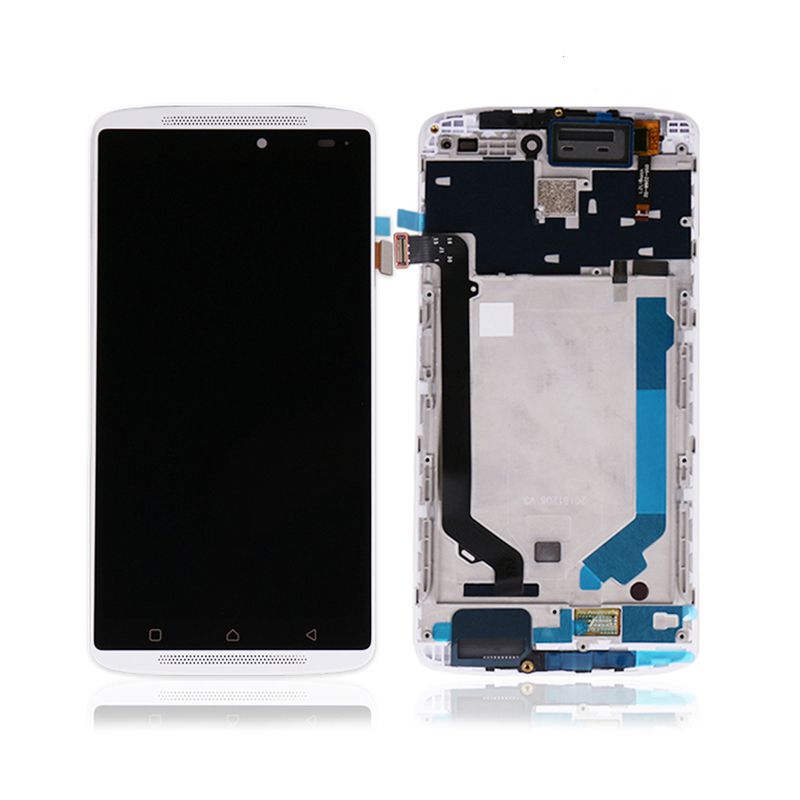 Для Lenovo Vibe K4 Примечание LCD A7010 A7010A48 Экран Телефон Сенсорный Экран Сборник Сборка Digitizer Черный
