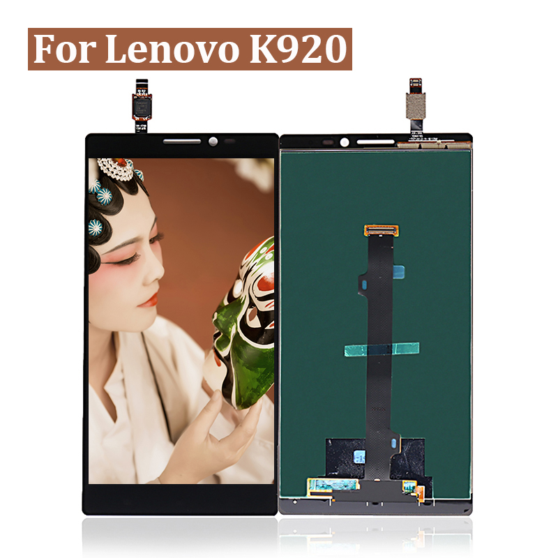 Para Lenovo Vibe Z2 Pro K920 Telefone Celular LCD Display Touch Screen Digitador Montagem Preto
