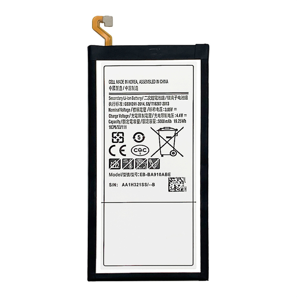 Para Samsung Galaxy A90 Pro 2016 A910 Telefone celular Substituição da bateria EB-BA910ABE 5000MAH Bateria