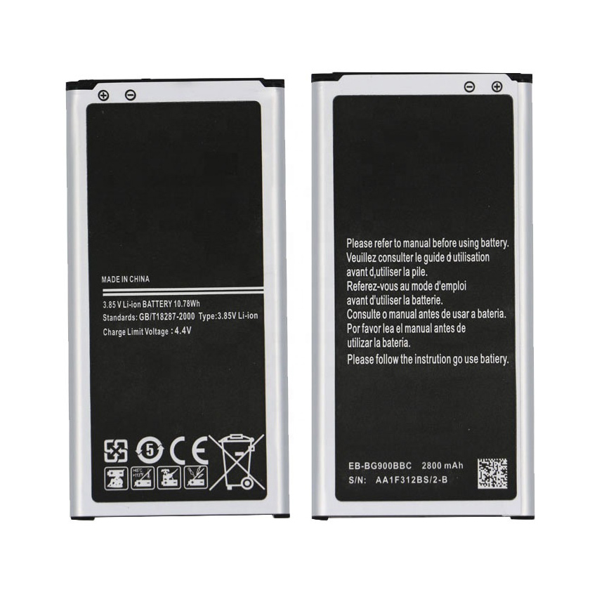 삼성 갤럭시 S5 I9600 G900 EB-BG900BBC 3.85V 2800mAh 휴대 전화 배터리 교체