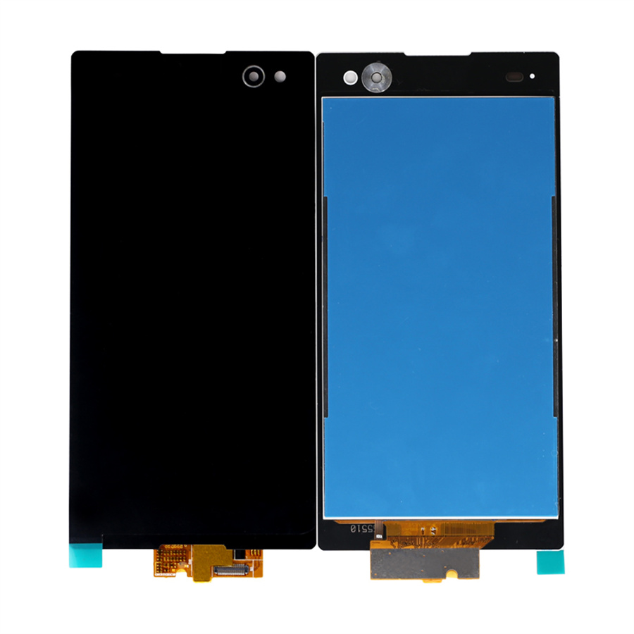 Per Sony C3 Display LCD touch screen touch screen mobile Digitizer assembly Sostituzione bianco