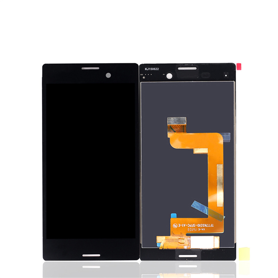Sony Xperia M4 Aqua E2303のディスプレイLCDタッチスクリーンデジタイザ携帯電話アセンブリ白