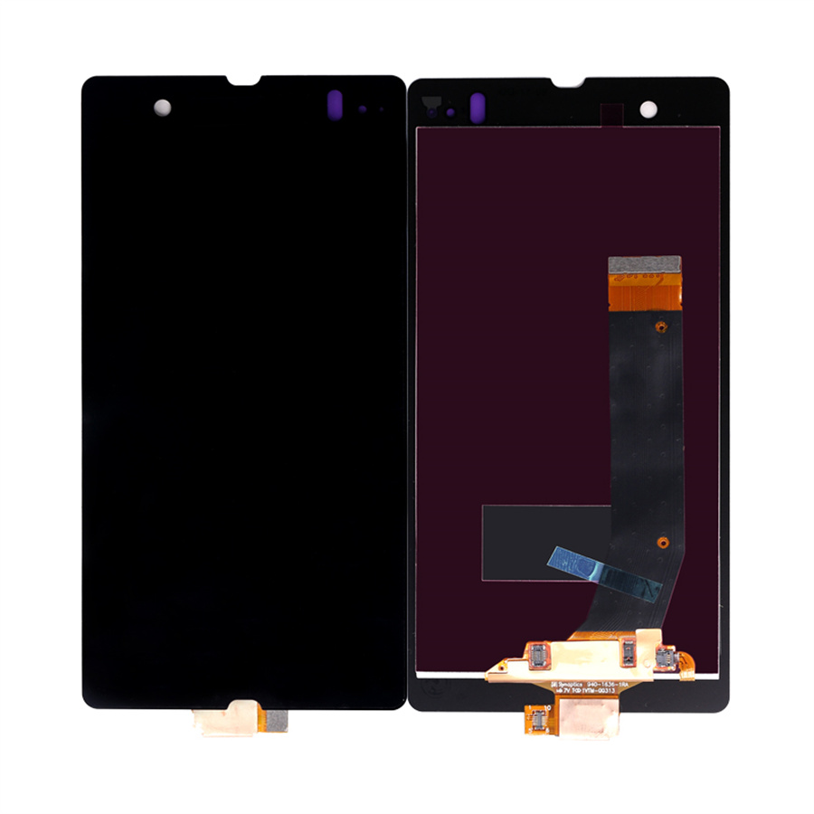 Sony Xperia Z L36H Ekran Cep Telefonu Meclisi LCD Dokunmatik Ekran Digitizer Değiştirme