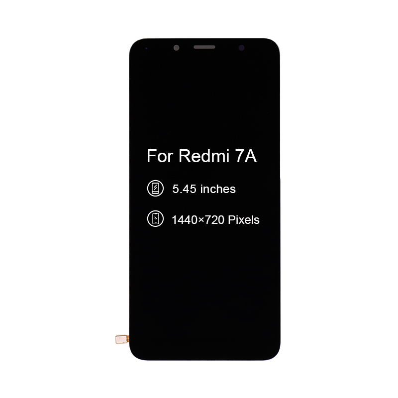 Para Xiaomi Redmi 7A LCD Telefone Móvel Display Display Touch Screen Screen Parts 6.3 "Preto