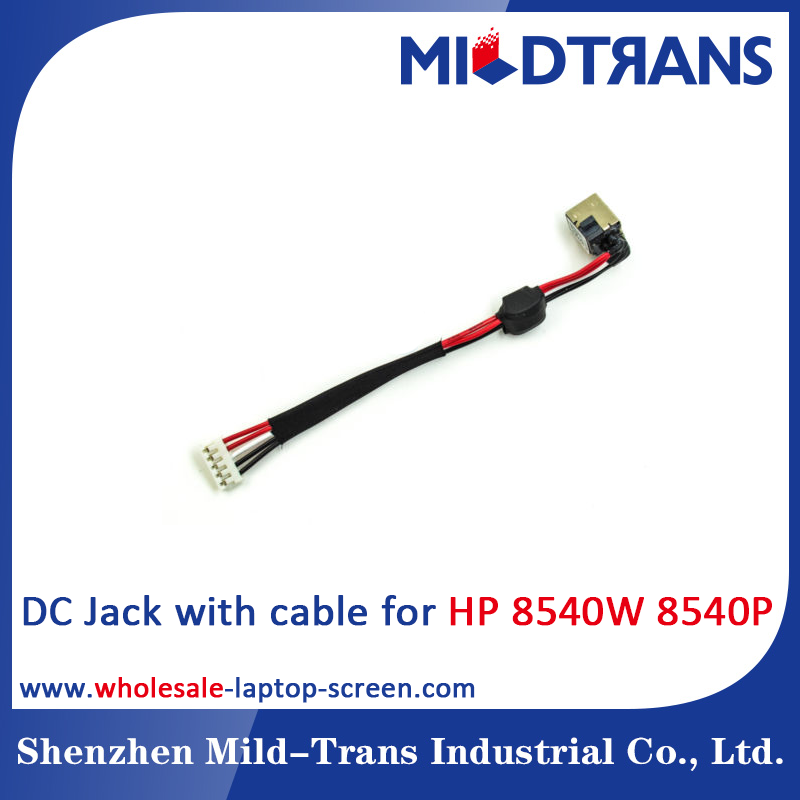 HP 8540W portátil DC Jack