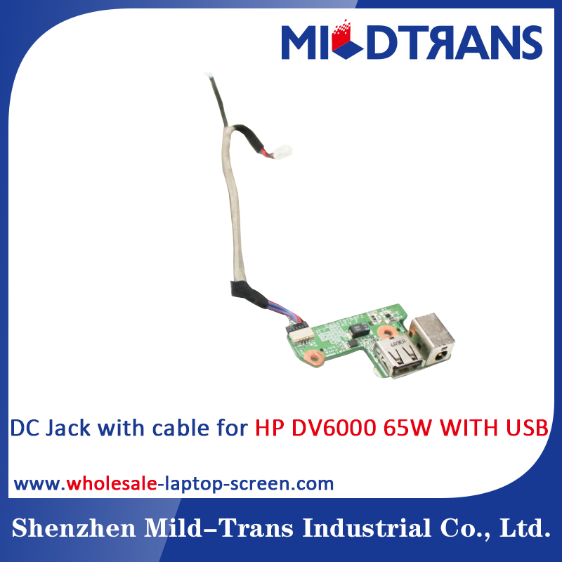 HP DV6000 Laptop DC Jack