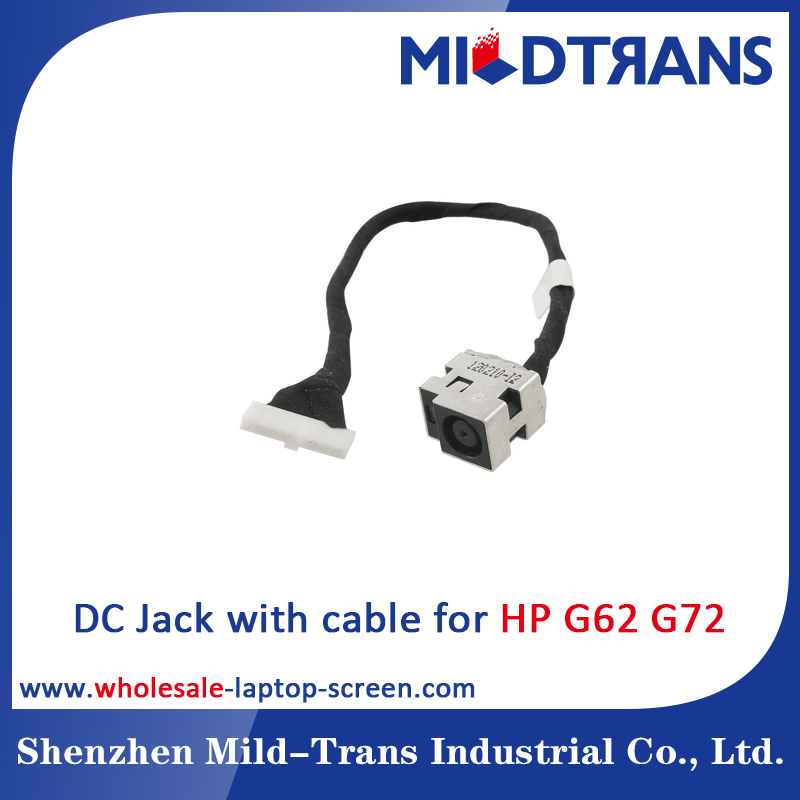 HP G62 G72 portátil DC Jack