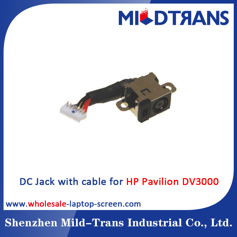 HP Pavilion DV3000 portátil DC Jack