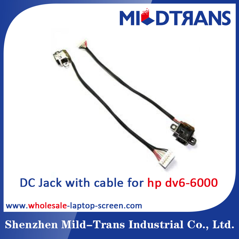 HP dv6-6000 Laptop DC Jack