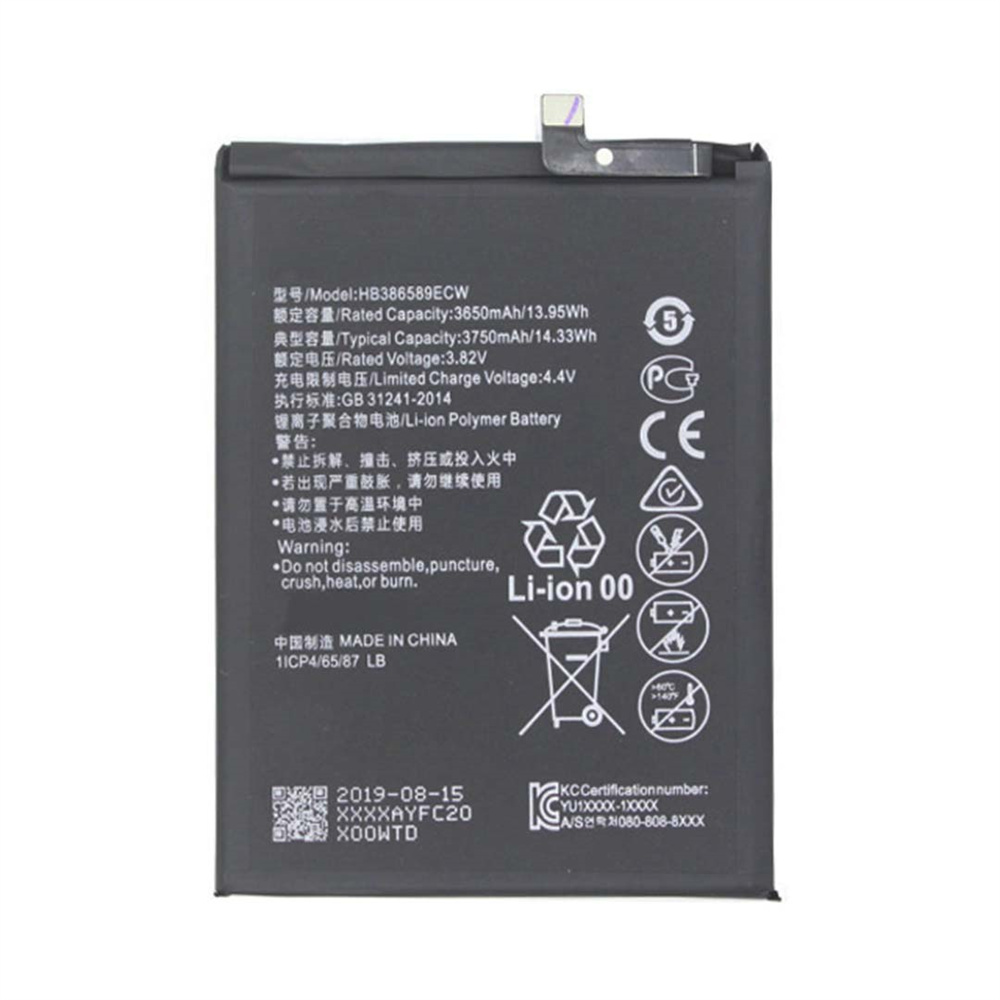 HB386590ECW 3650MAH LI-ION Pil Huawei Onur 8x Cep Telefonu Pil Için