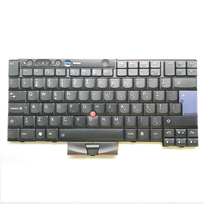 Lenovo ThinkPad X220 X220I T410 T420 T420S T510 T520 T520I W510 W520葡萄牙Teclado 45N2233