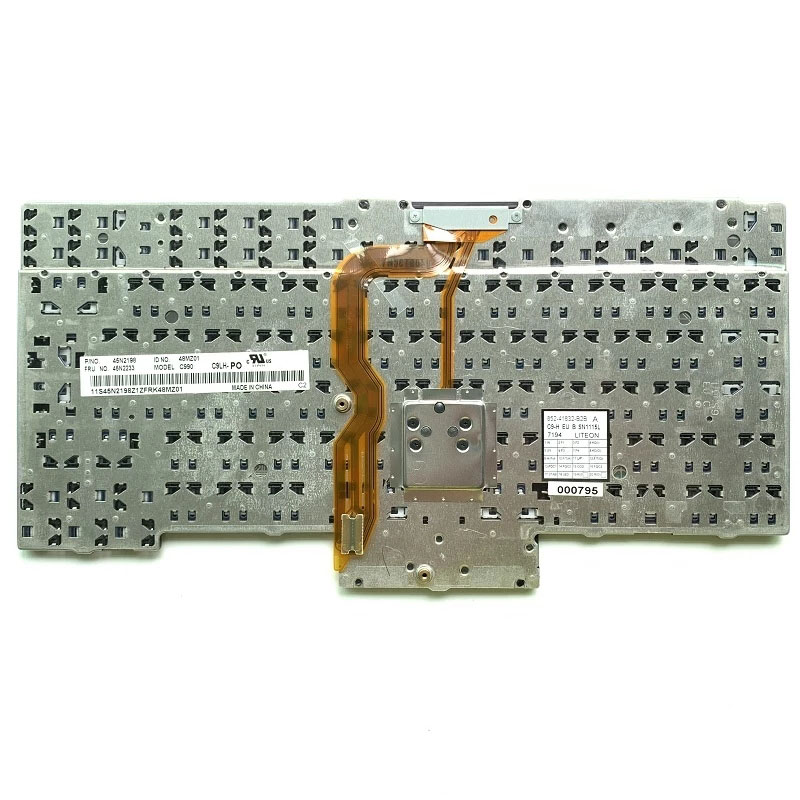 Tastiera per Lenovo ThinkPad X220 x220i T410 T410S T420 T420S T510 T520 T520I W510 W520 PORTOGALLO TECLADO 45N2233