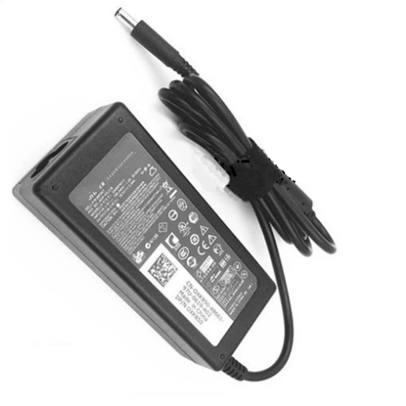Adaptador de cargador de potencia de CA de la computadora portátil 65W 19.5V 3.34A 4.5 * 3.0mm Cargador de fuente de alimentación para Dell Inspiron 15 5558 3558 3551 3552 5551 5559