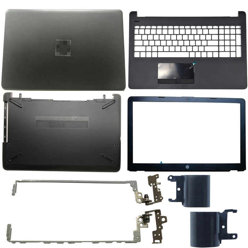 노트북 LCD 백 커버 / 프론트 베젤 / LCD 경첩 / PALMREST / HOMREST / HALT CASE 용 HP 15-BS 15T-BS 15-BW 15Z-BW 250 G6 255 G6 929893-001 GREAS