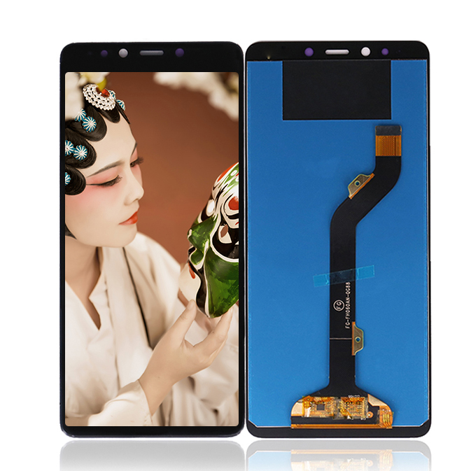 Téléphone mobile LCD pour Infinix Remarque 5 x604 Assemblée de numériseur de verre écran tactile à écran LCD