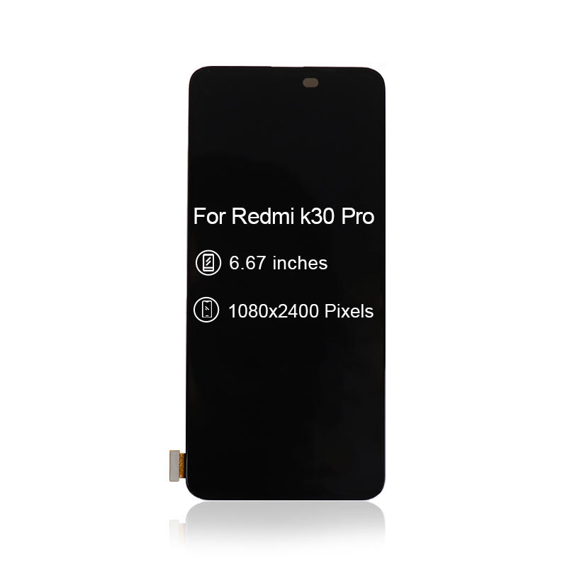 Display LCD de substituição do telefone móvel para o conjunto do digitador da tela de toque Redmi K30 Pro LCD