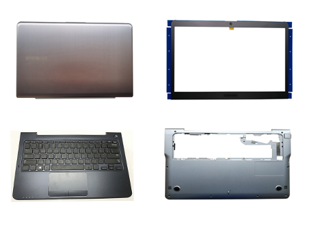 삼성 NP530U3C NP530U3B NP535U3C NP535U3B LCD 백 커버 / 프론트 베젤 / 경첩 / 손바닥 / 바닥 케이스 톱 케이스 실버