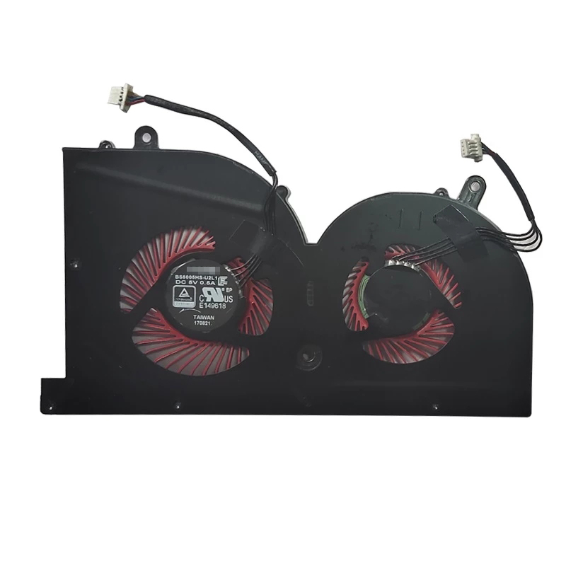 Nuova ventola di raffreddamento della CPU del laptop per MSI GS63VR GS63 GS73 GS73VR MS63 GS73 GS73VR MS-17B1 Stealth Pro CPU BS5005HS-U2F1 GPU BS5005HS-U2L1 Cooler