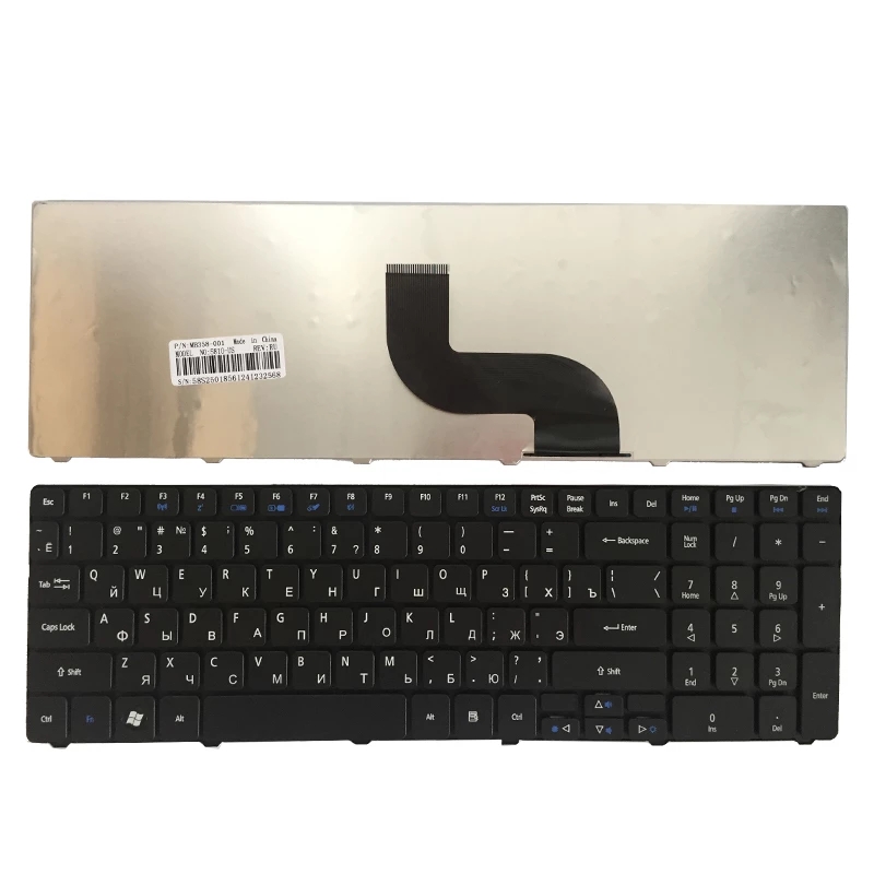 لوحة مفاتيح Laptop الروسية / الروسية الجديدة ل Acer Aspire 5742G 5742G 5740 5810T 5336 5350 5410 5536 5536G 5738 5738G 5252 5253 5253G 5349 5360