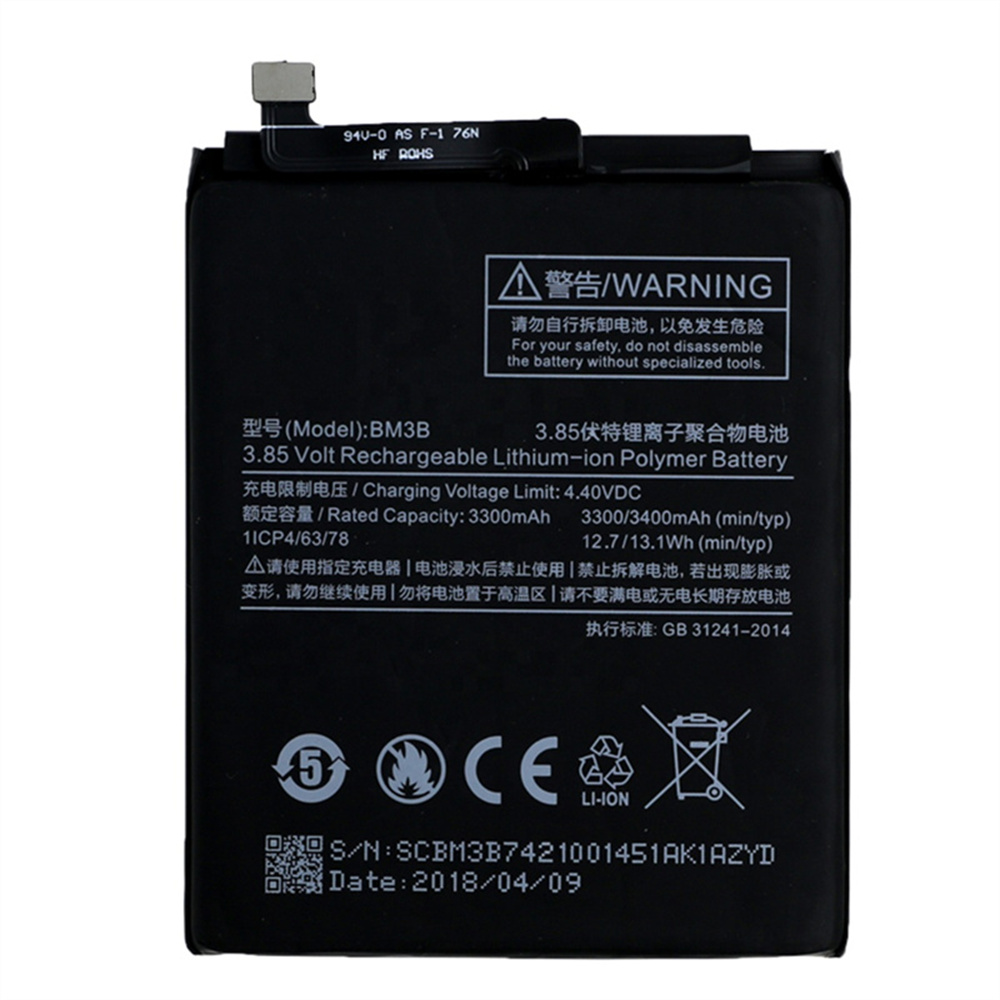 Novo substituição da bateria para Xiaomi MI Mix 2 Mix2 Mix EVO 3300MAH BATTERY BATERIA