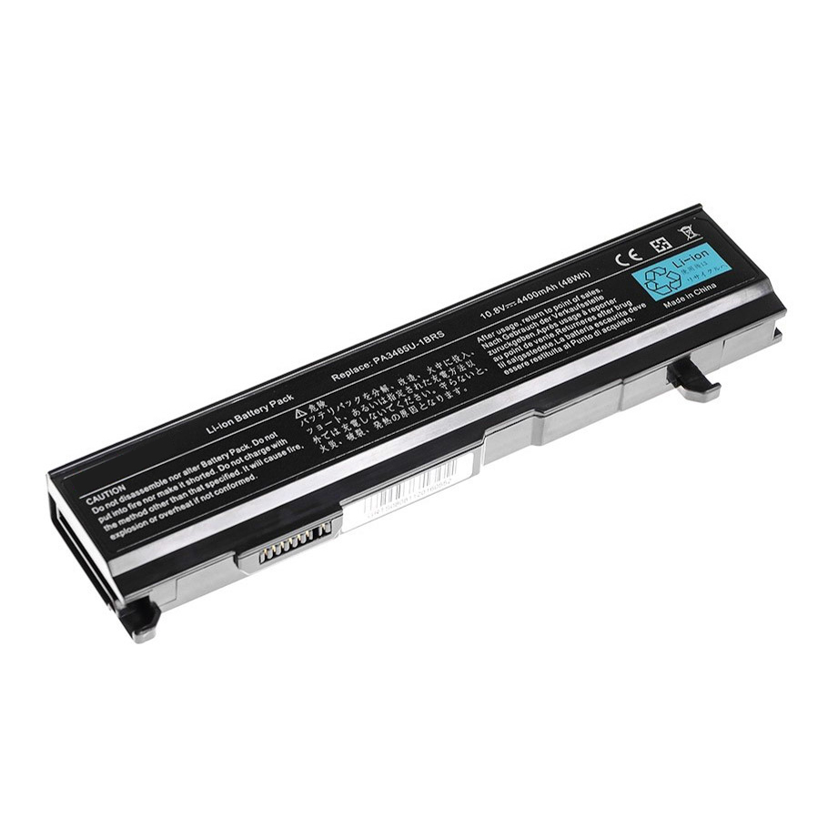 TOSHIBA PA3465 için Yeni Li-Ion Laptop Pil 10.8 V 4400mAh Siyah