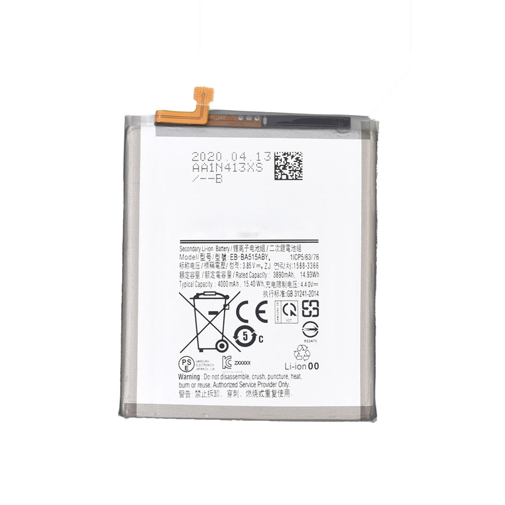 Neue Mobiltelefonbatterie EB-BA515ABY für Samsung Galaxy A5 A51 A515 A5100 2016 Batterie