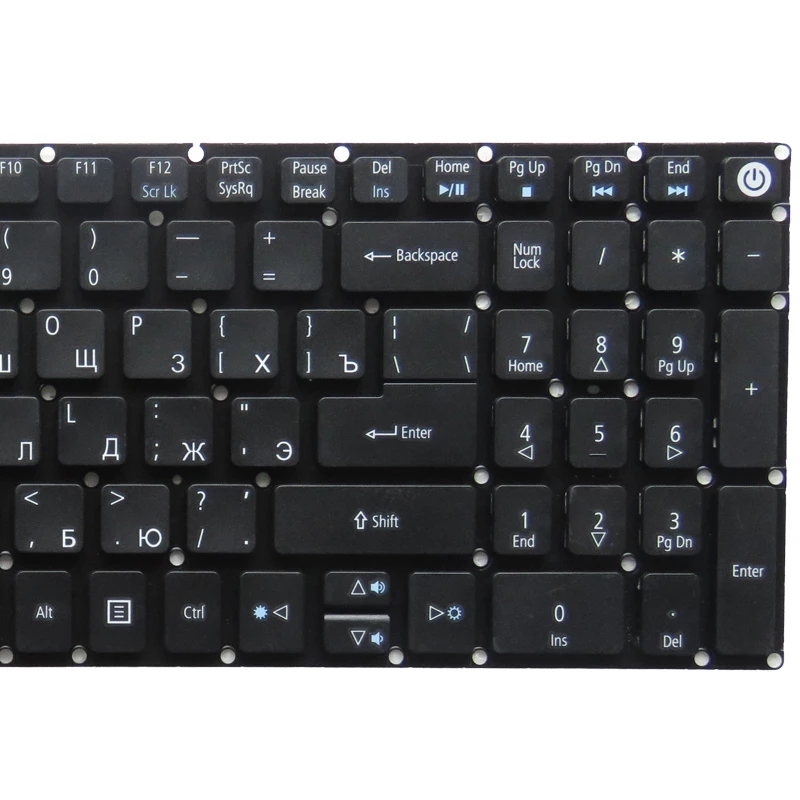 Tastiera per laptop New RU per Acer Aspire E5-523G E5-553 E5-555G E5-553 E5-553G E5-575 E5-553G E5-575 E5-575G E5-575TG E5-523 Russo senza cornice
