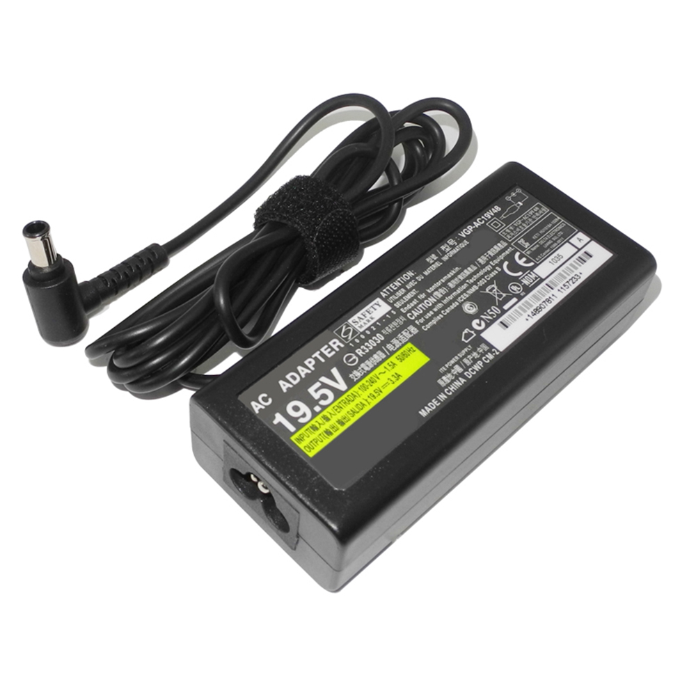 Notebook-DC-Netzteil 19.5V 3.3A 65W für Sony Laptop-Adapter