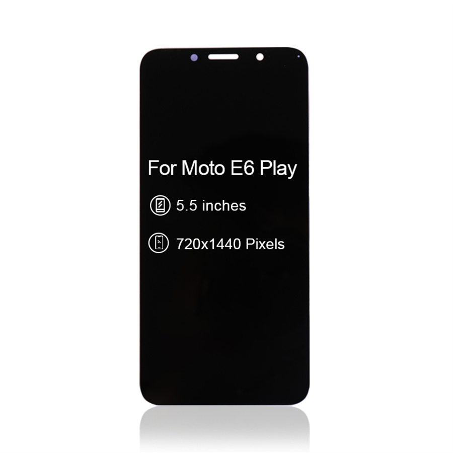 Pantalla LCD OEM para Moto E6 Play LCD Pantalla táctil Digitalizador Teléfono móvil Montaje