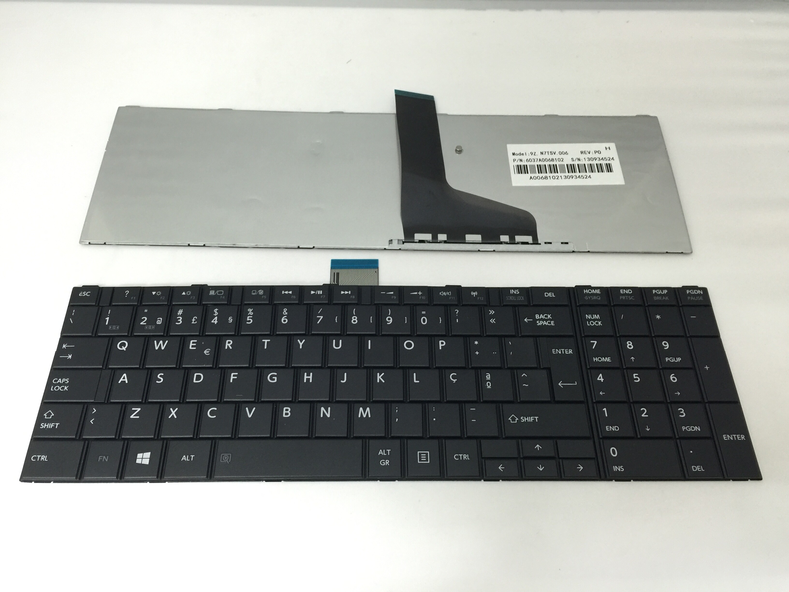 PO Laptop Keyboard for TOSHIBA C850