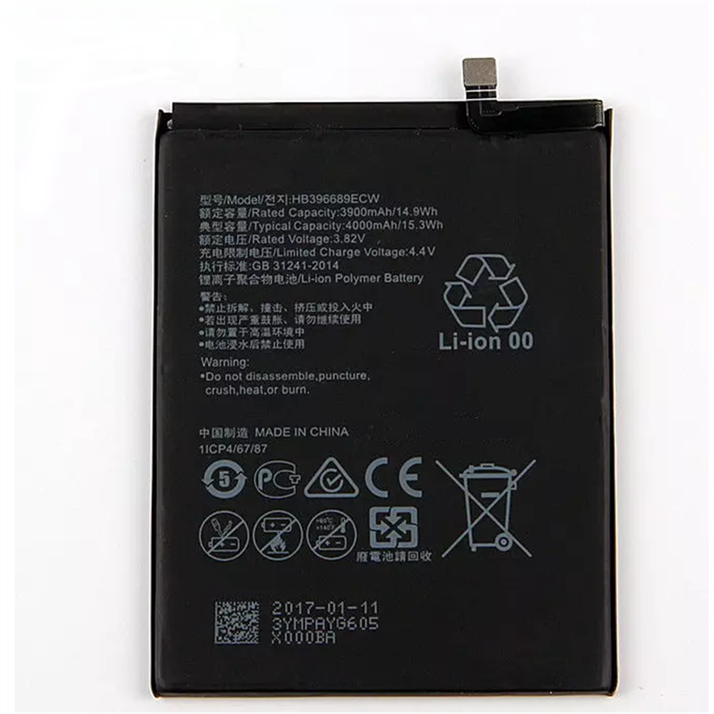 Phone Battery For Huawei P Smart Z/Y9 Prime 2019/P Smart Pro 2019 4000Mah Hb396689Ecw