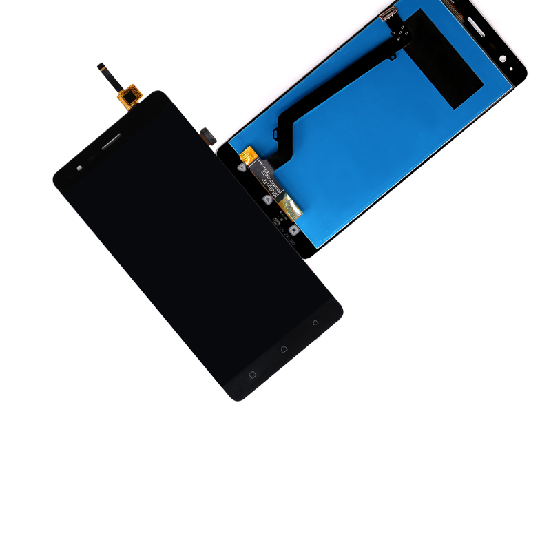 Lenovo K5 için Telefon LCD Meclisi Not LCD Ekran Dokunmatik Ekran Digitizer 5.5 inç Siyah Beyaz