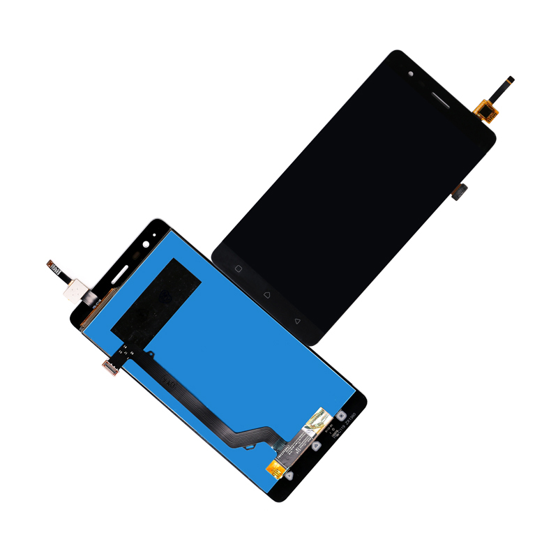 Lenovo K5 için Telefon LCD Meclisi Not LCD Ekran Dokunmatik Ekran Digitizer 5.5 inç Siyah Beyaz