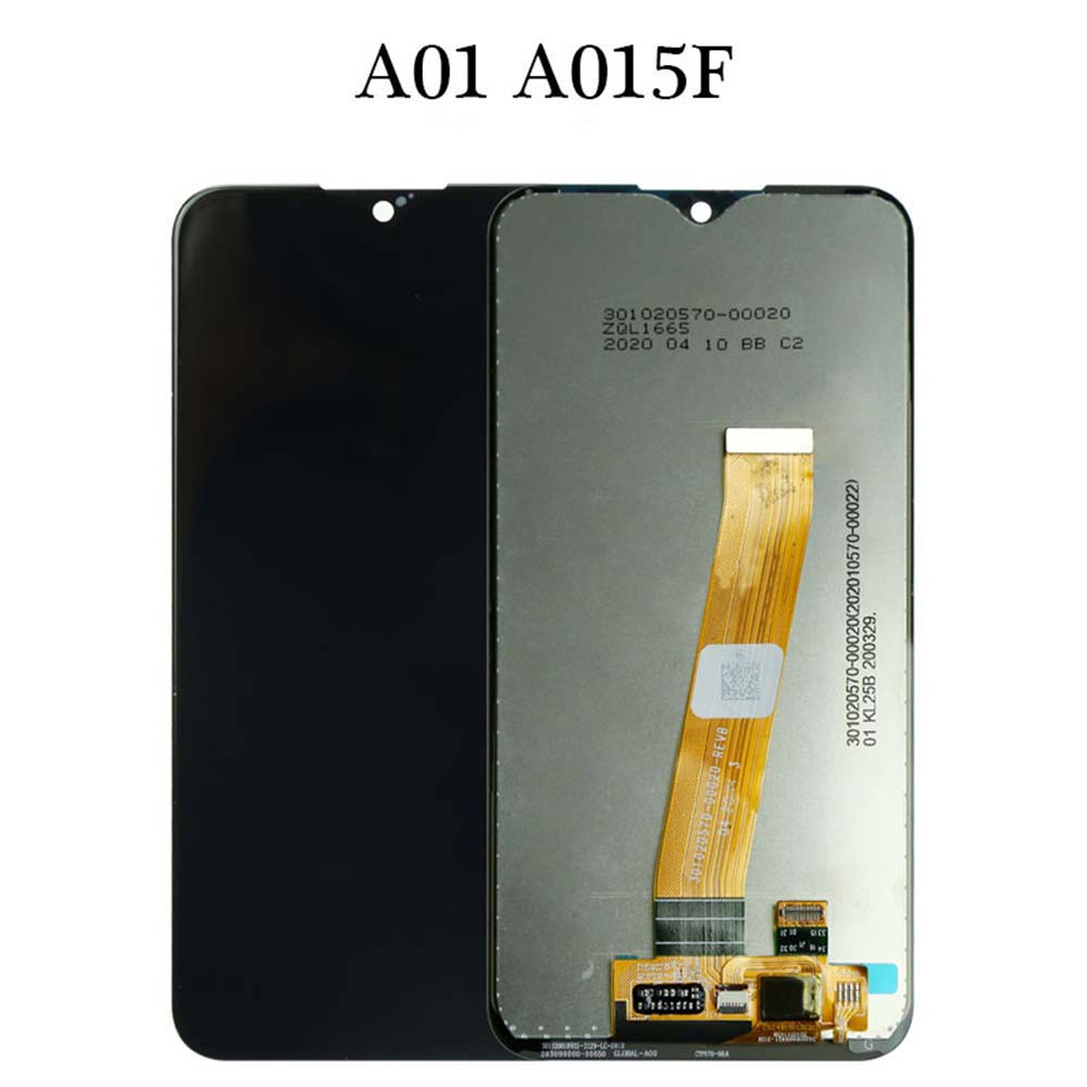 Telefon LCDs für Samsung Galaxy A01 A015 LCD-Touchscreen-Digitizer-Baugruppe OEM TFT