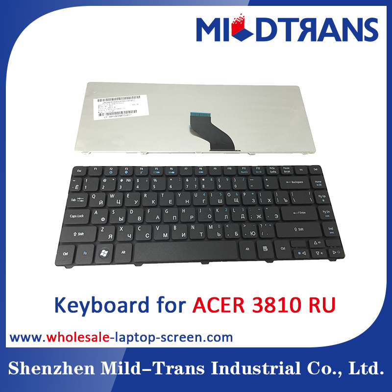 RU Laptop Keyboard for ACER 3810