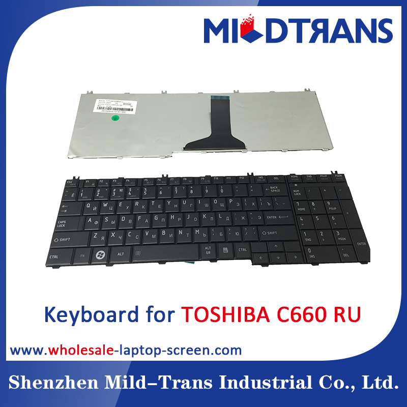 RU Laptop Keyboard for TOSHIBA C660