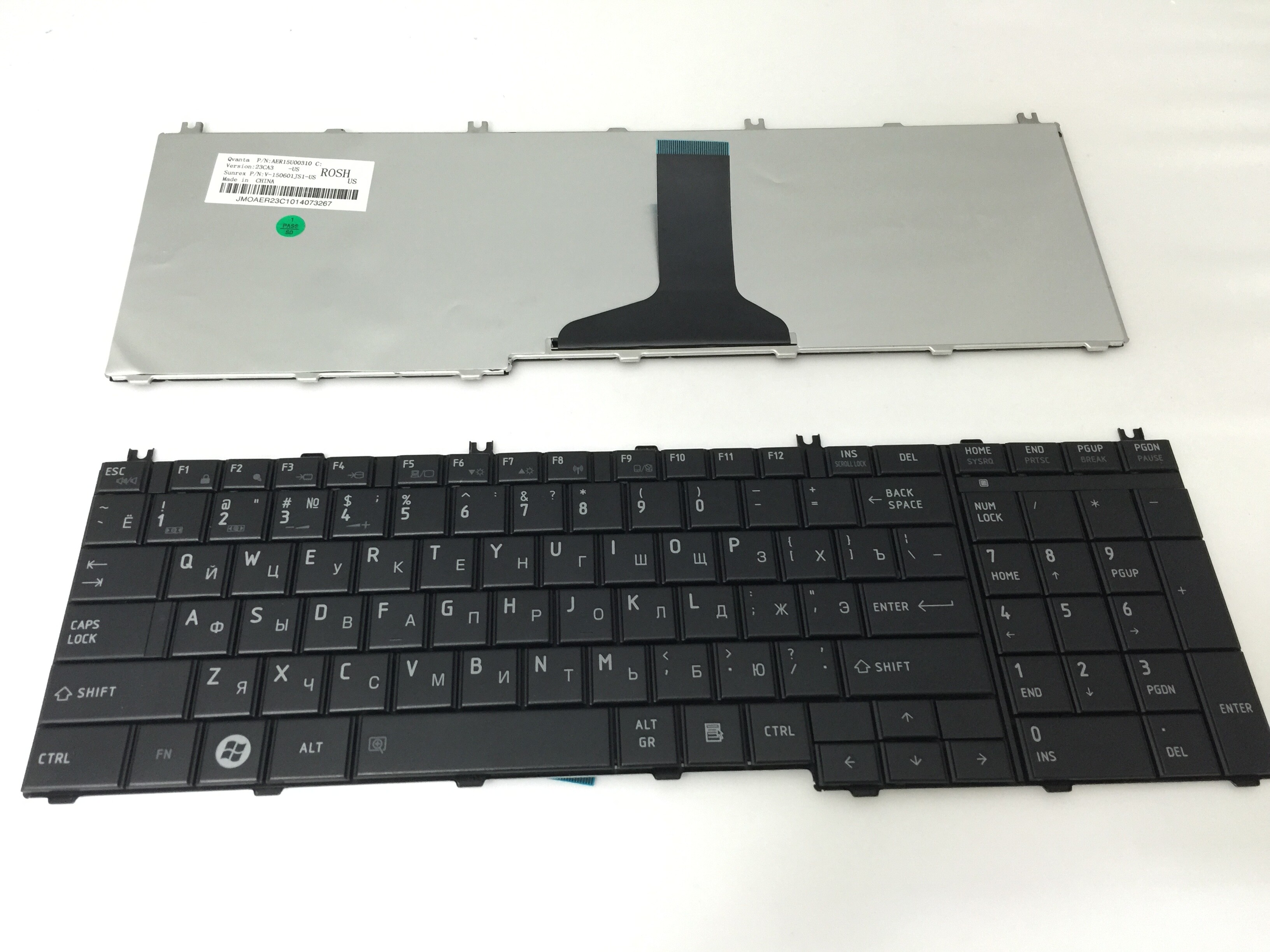 RU tastiera portatile per Toshiba C660