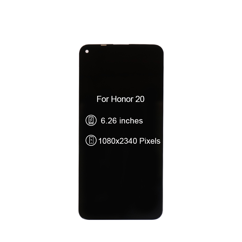 Reemplazo LCD Pantalla táctil digitalizador Montaje de pantalla para HUAWEI HONOR 20 NOVA 5T PHONE