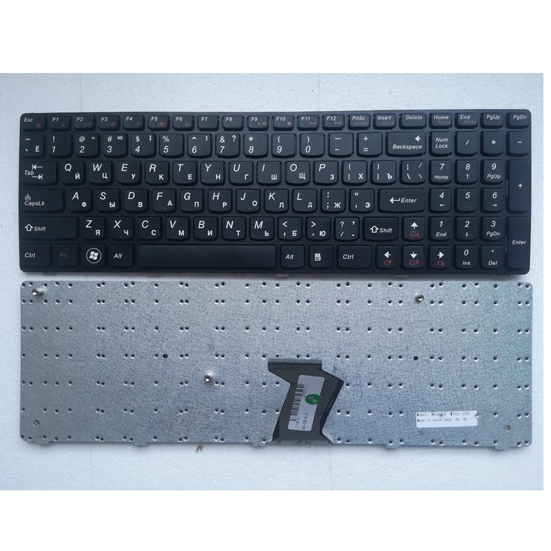 俄罗斯联想V570 V570C V575 Z570 Z575 B570 B570A B570E V580C B570G B575 B575A B575E B590 B590A RU B580笔记本电脑键盘