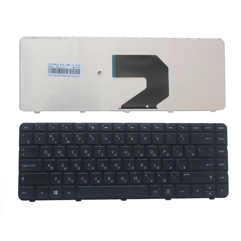 لوحة المفاتيح الروسية ل HP Pavilion G43 G4-1000 G6S G6T G6X G6-1000 Q43 CQ43 CQ43-100 CQ57 G57 430 RU SG-46740-XAA 697530-251