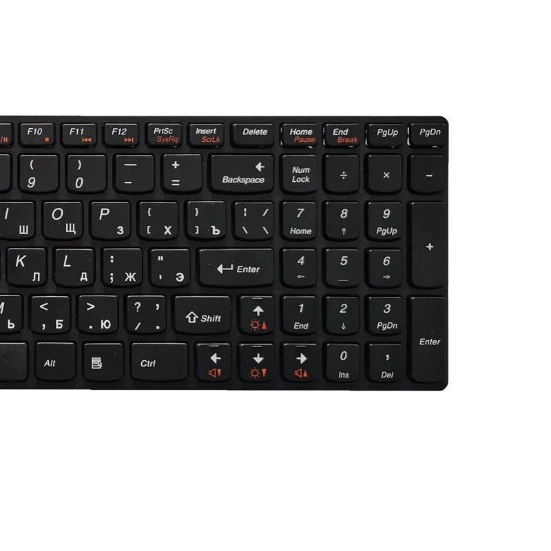Tastiera russa per Lenovo G580 Z580 Z580A G585 Z585 RU Black Frame Laptop Keyboard
