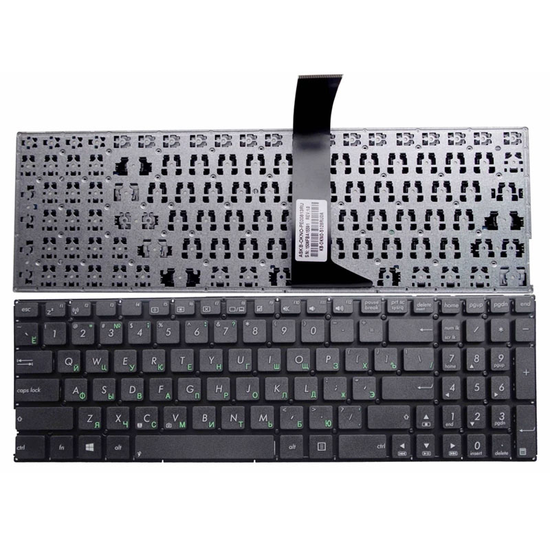 لوحة مفاتيح الكمبيوتر المحمول الروسية ل ASUS X552 X552C X552MJ X552E X552EA X552EP X552L X552LA X552LD X552M X552MD X552V X552VL X552VL X552W RU