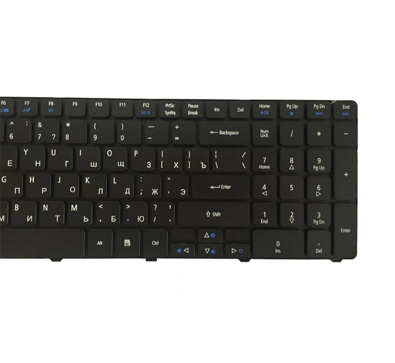 Tastiera per laptop russa per Acer Aspire 7735 7551 5336 5410 5536 5738G 5252 7740G 7750 7750G 7750ZG 7235 7235G 7250 7250GU