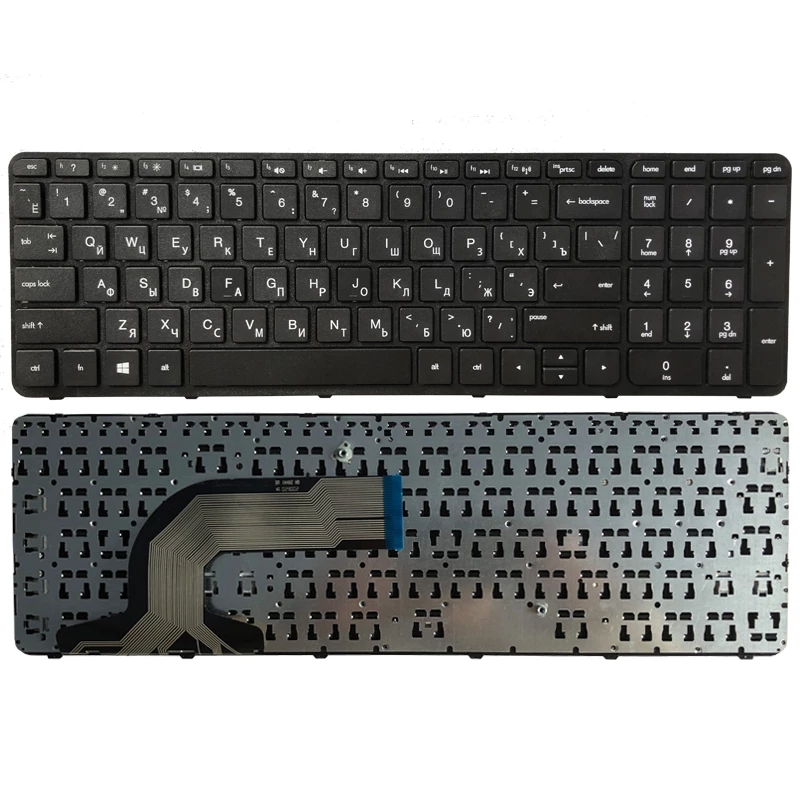 الروسية رو لوحة مفاتيح الكمبيوتر المحمول ل HP Pavilion 15-N 15-E 15E 15N 15-A 15-A 15T 15T -N 15-N000 N100 N200 15-E000 15-E100