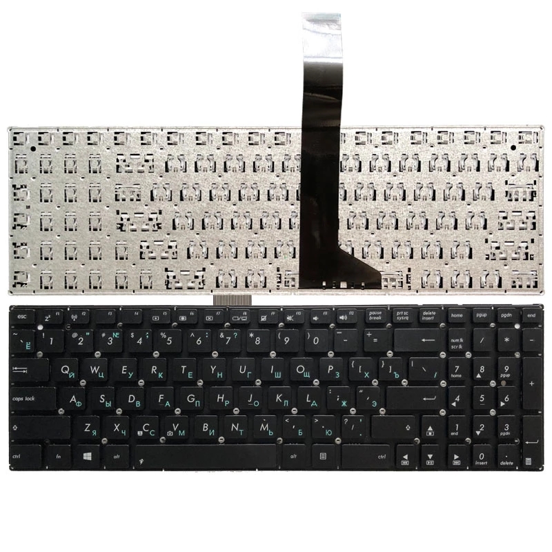 الروسية رو كمبيوتر محمول لوحة المفاتيح ل ASUS X550 X550C X501 X502 X552 K550 A550 Y581 X550V X552C X550VC F501 F501A F501U Y582 S550 D552C