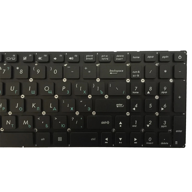 Tastiera per laptop russian per asus x540 x540l x540la x544 x540LJ x540s x540sa x540SC R540 R540L R540LA R540LJ R540S R540SA ru